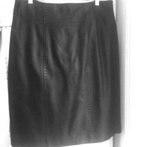 Leather skirt